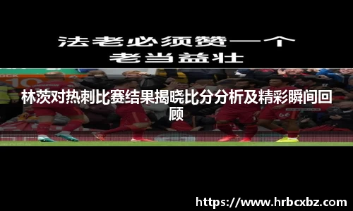 林茨对热刺比赛结果揭晓比分分析及精彩瞬间回顾